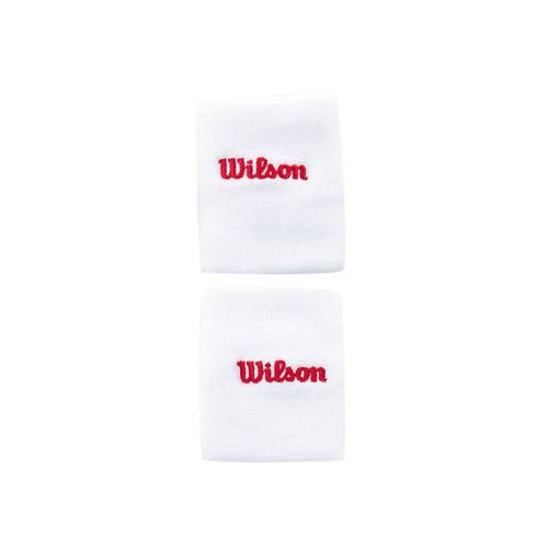 Muñequera Wilson Unisex Tenis Blanca