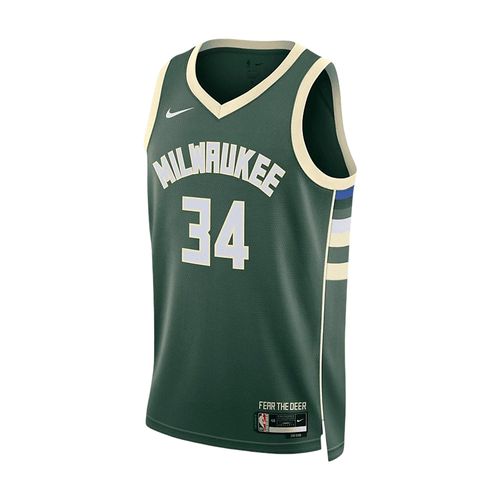Camiseta Nike Milwaukee Bucks Icon Edition Swingman Antetokounmpo