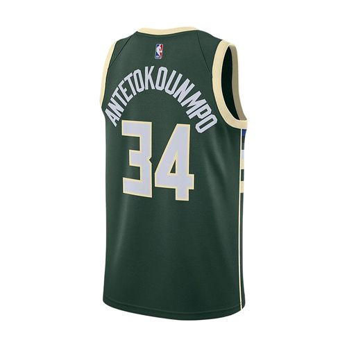 Camiseta Nike Milwaukee Bucks Icon Edition Swingman Antetokounmpo